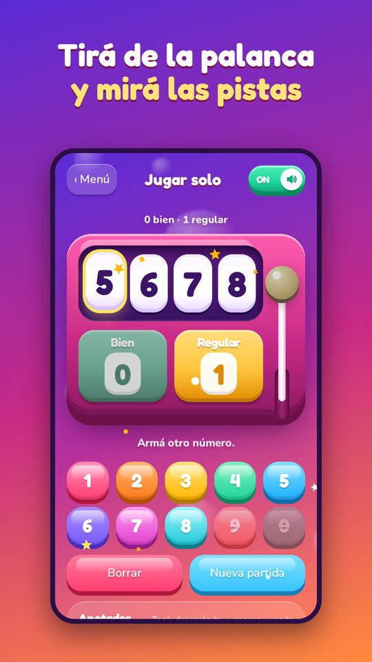 Partida en el modo Jugar solo